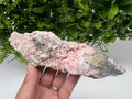 Beautiful Rhodochrosite perfect pink colour Starnica Mine Davidcovo Bulgaria natural minerals souvenir crystal gift home decor stone gift