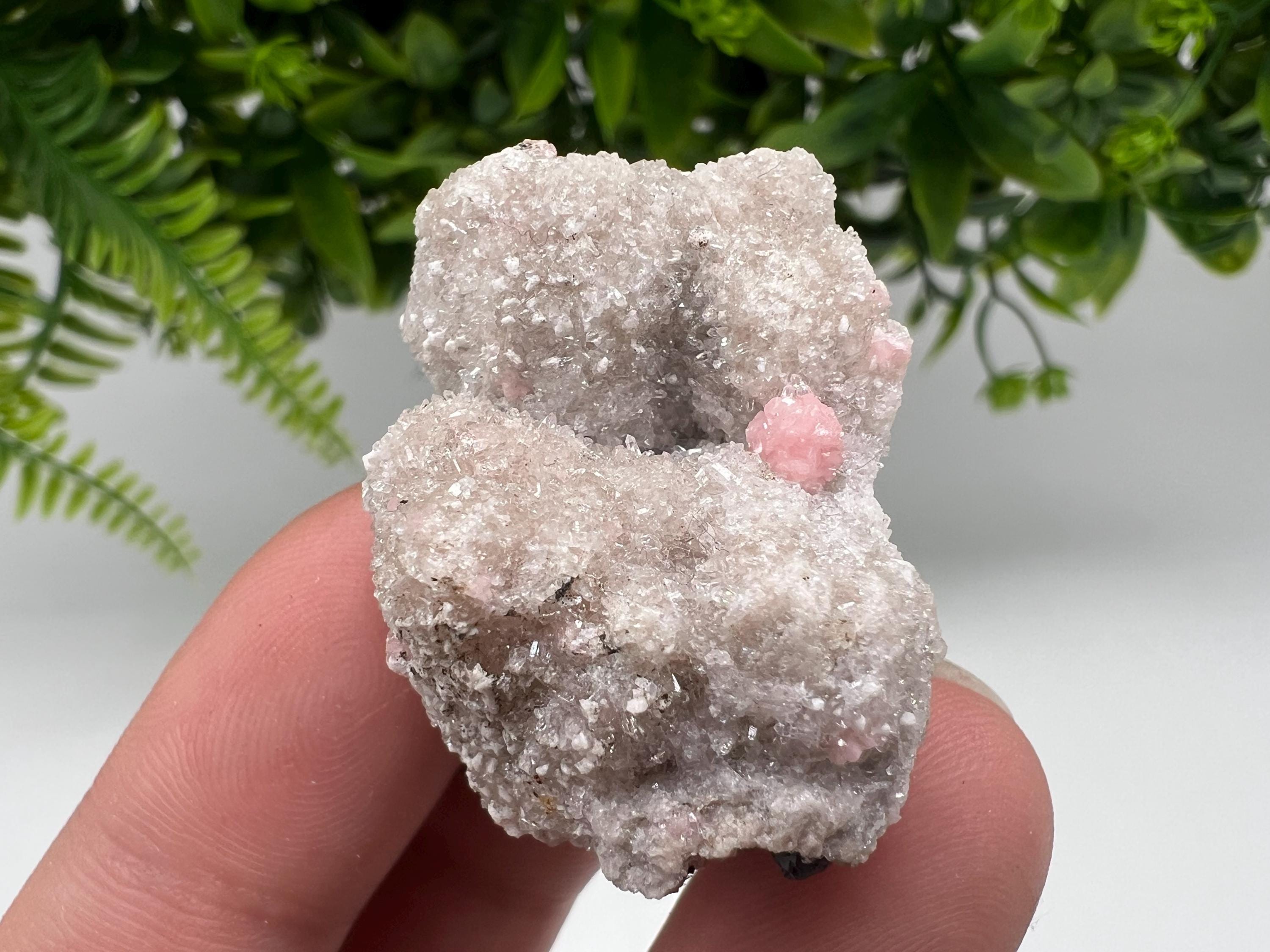 Beautiful Rhodochrosite on Quartz,pink minerals,Starnica Mine,Davidcovo,Bulgaria natural minerals,collection crystal,gift home decor,collec