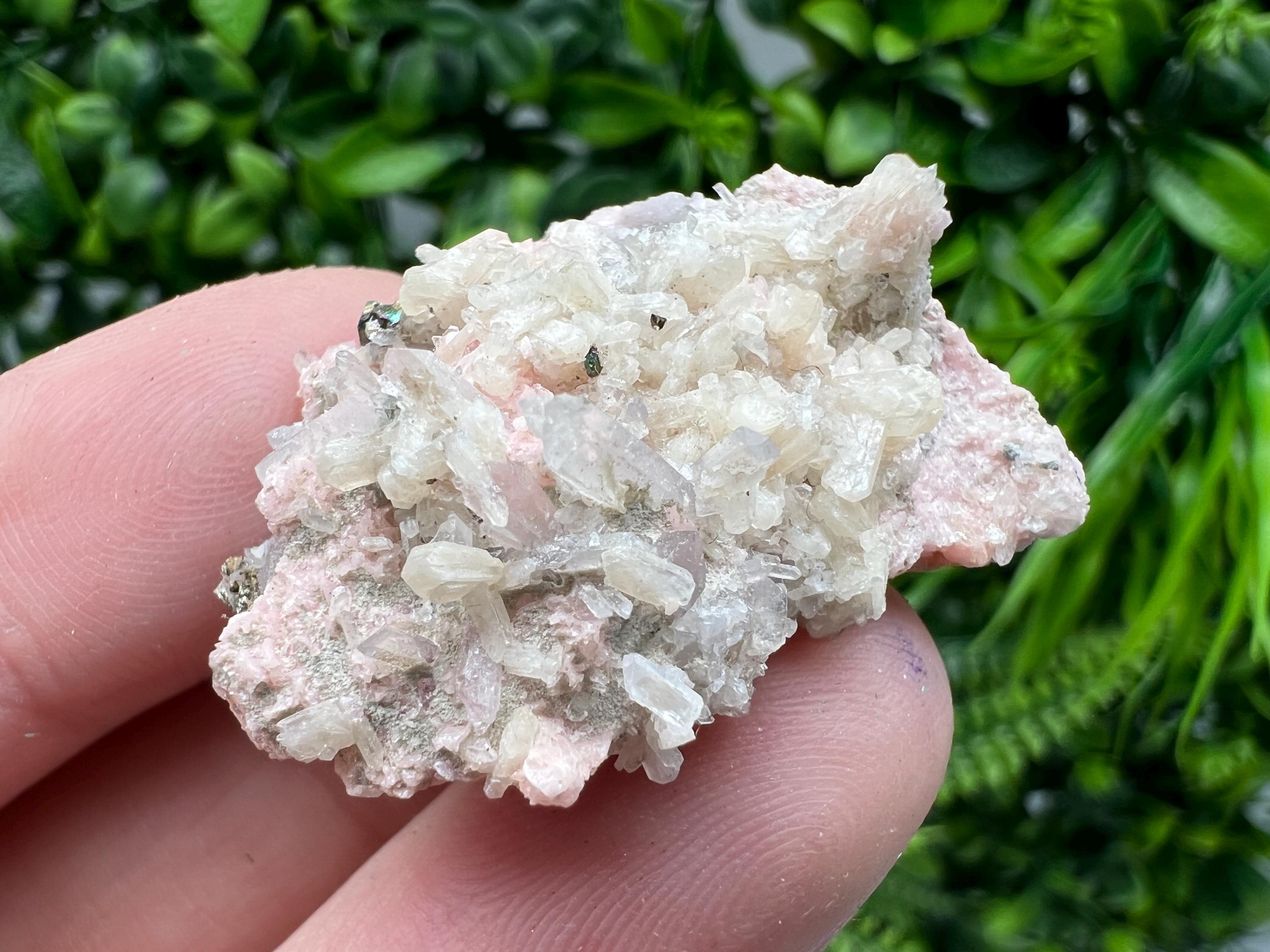 Pink Rhodochrosite Crystal: Starnica Mine, Bulgaria