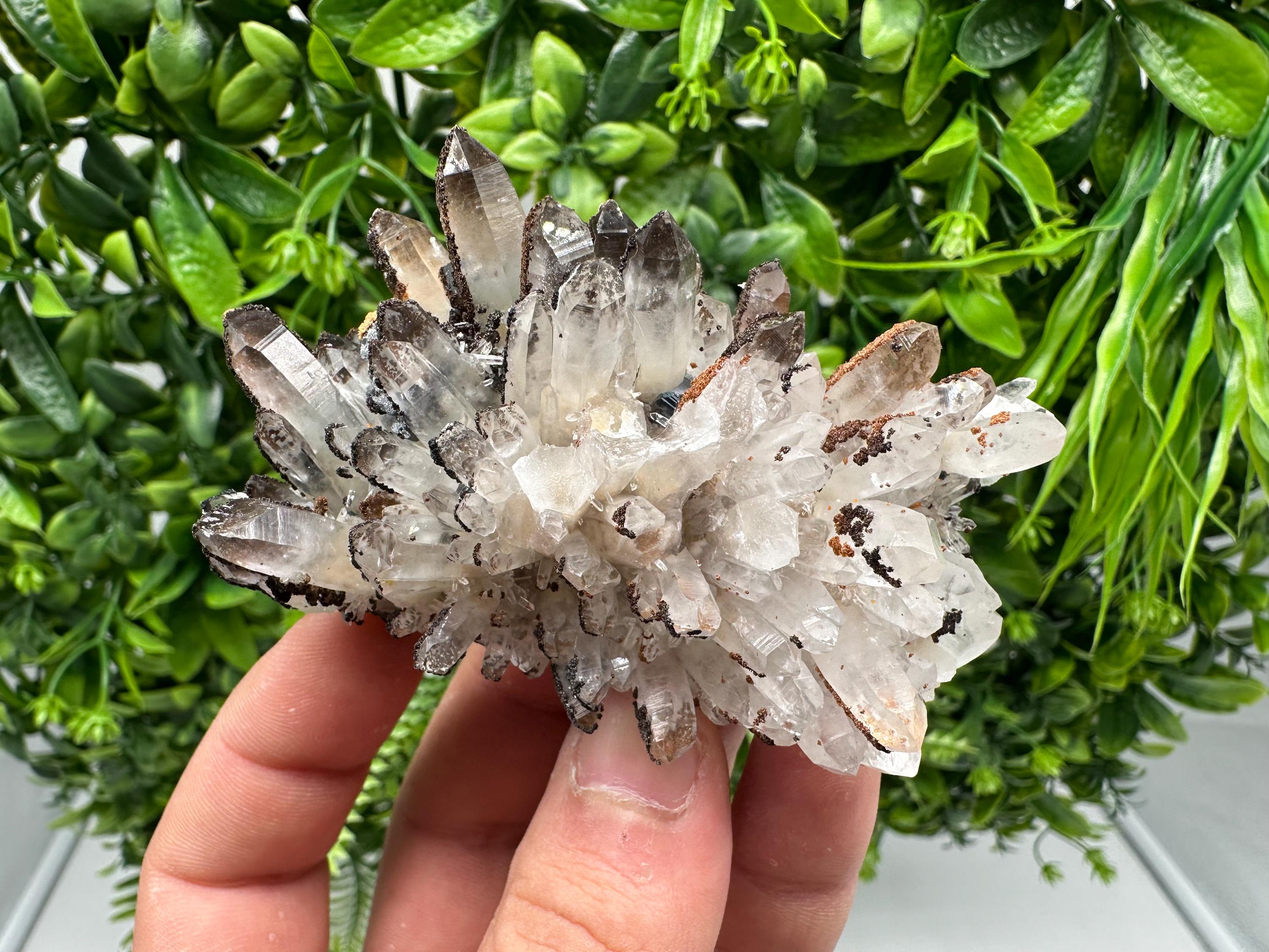 Wonderful Sphalerite Chalcopyrite on  Quartz whit Hematite feom 9 th September mine,Bulgaria,natural,collection mineral specimen,gift