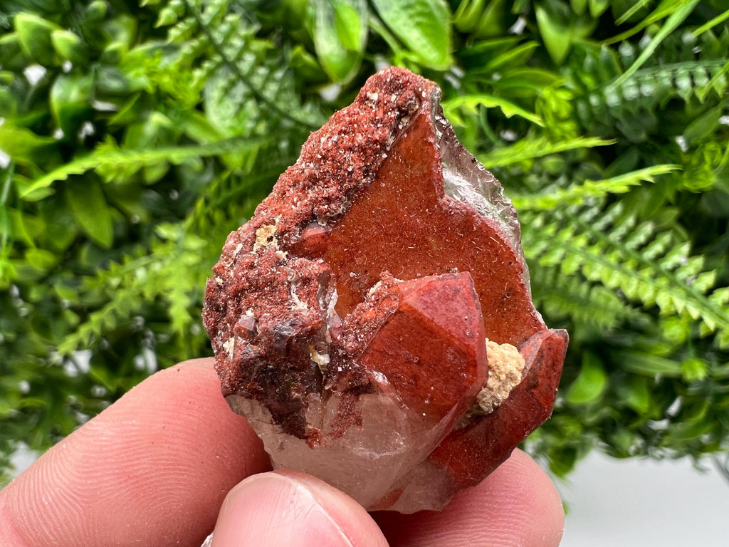 Stunning Red,Hematite Quartz,phantoms Red Quartz from Morocco,natural mineral specimen,collection crystal,collected Quartz,rare red Quartz