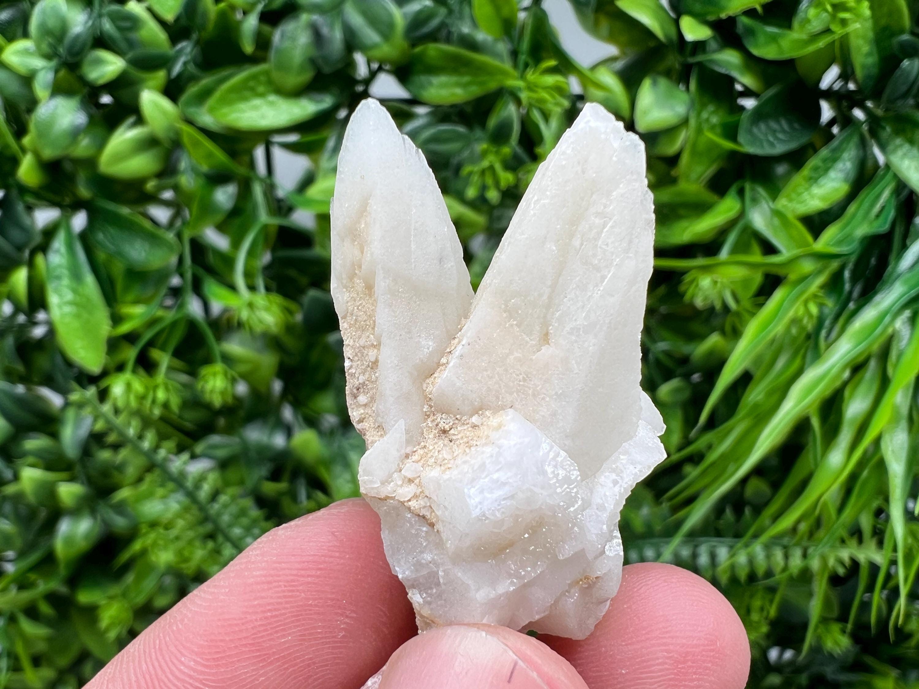 Calcite on Aragonite: Natural Healing Crystal from Bulgaria