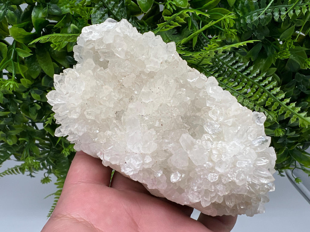Limonite Quartz Cluster with Natural Mineral Inclusions, Bulgaria
