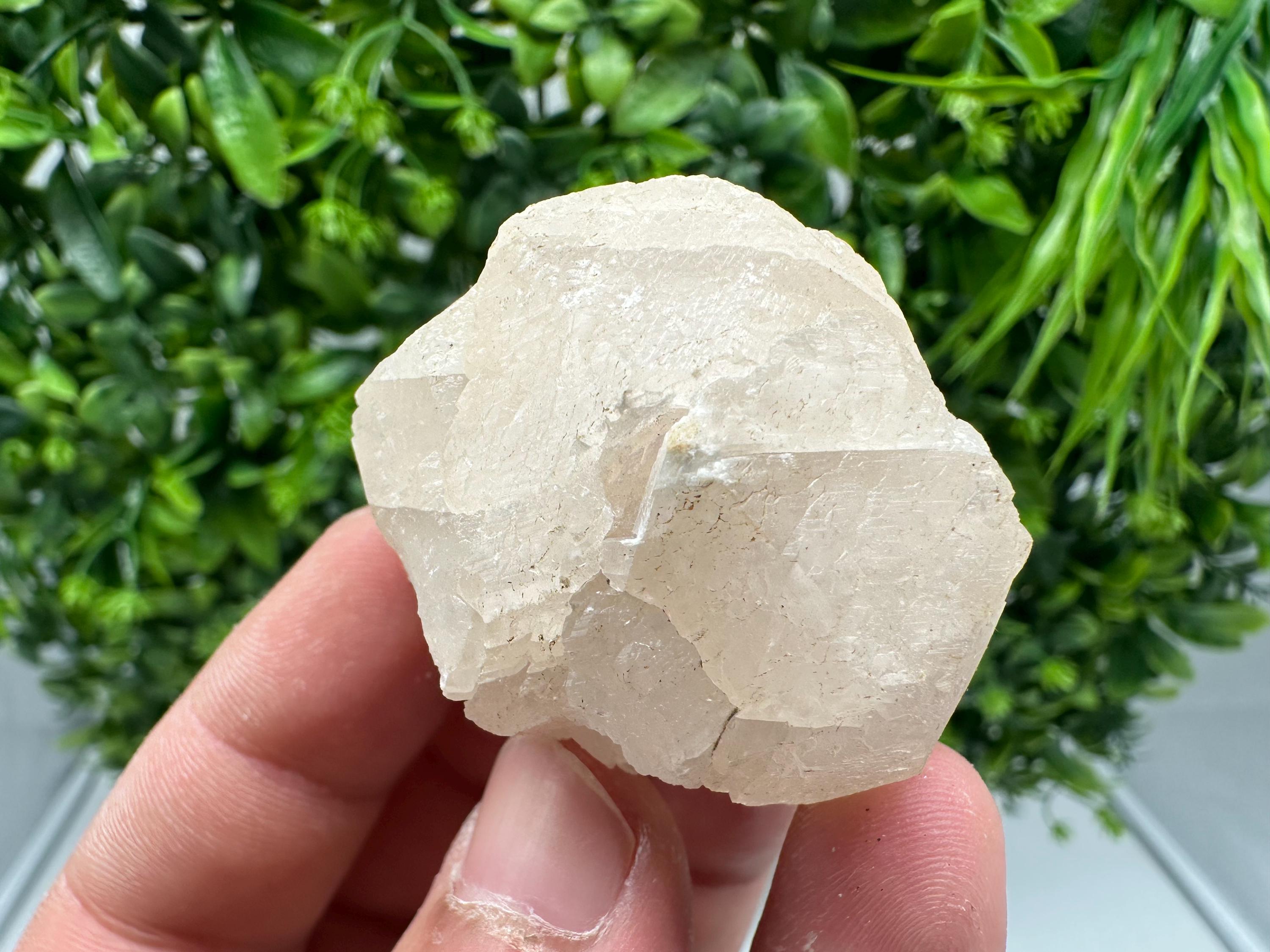UV Mangano Calcite: Borieva Mine, Bulgaria Crystal Decor