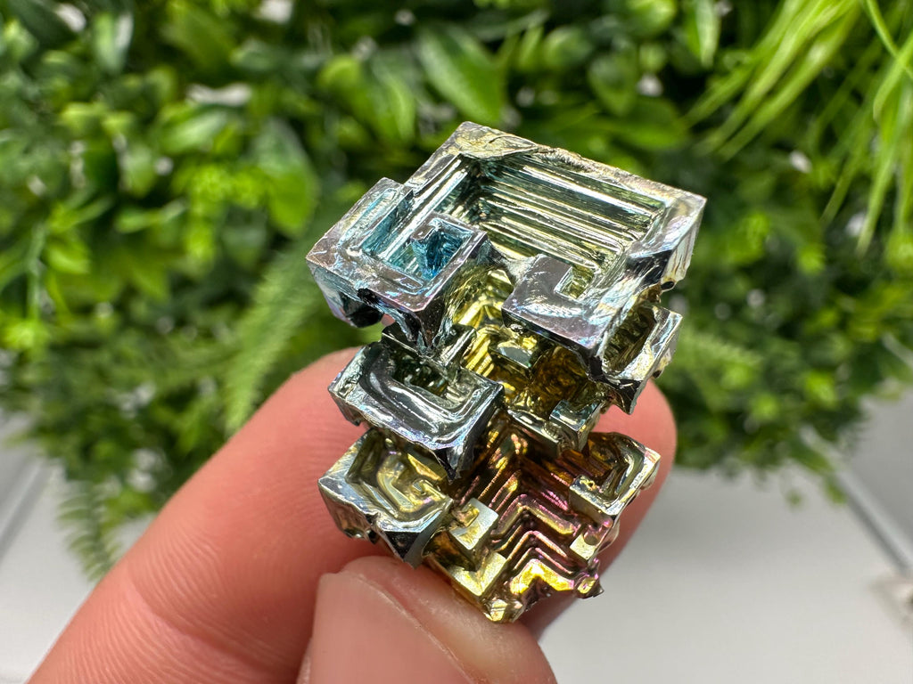 Rainbow Bismuth Crystal: Rare Gemstone Specimen,wholesale Bismuth