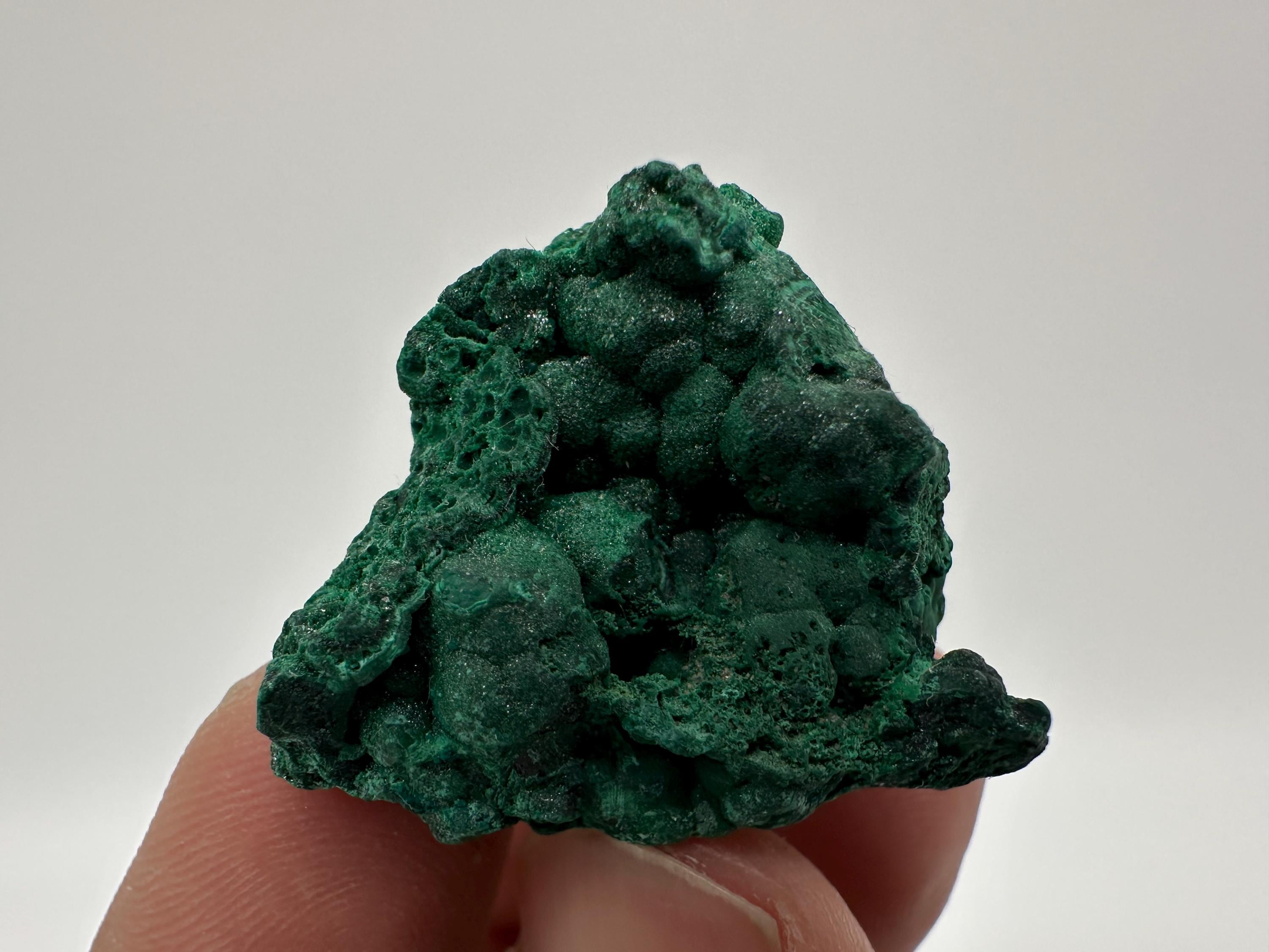 Green Malachite Crystal, Congo Mineral Specimen