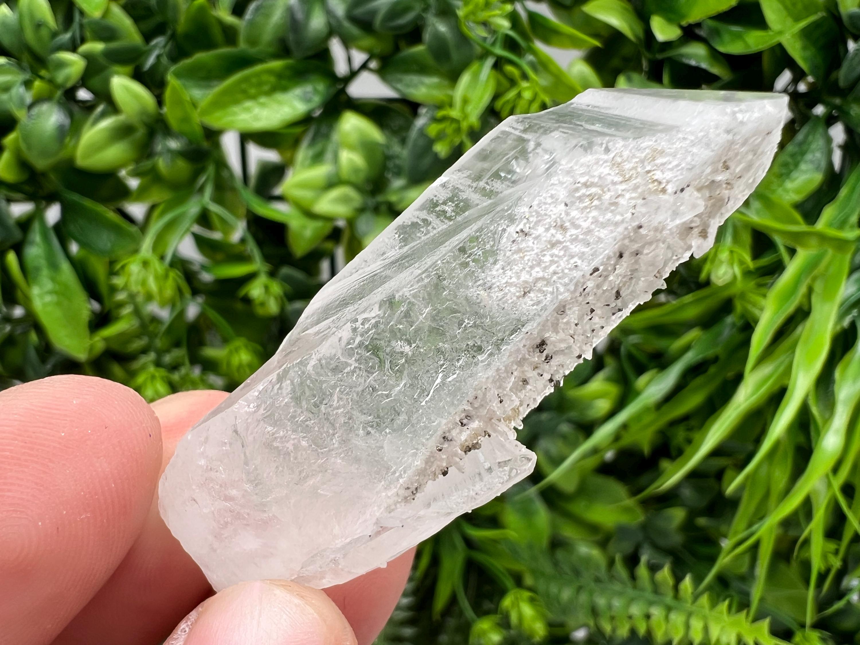Wonderful Transparent Quartz on Chlorite Matrix,From Borieva mine,Madan,Bulgaria,Quartz,Quartz crystal,mineral specimen,collection quartz