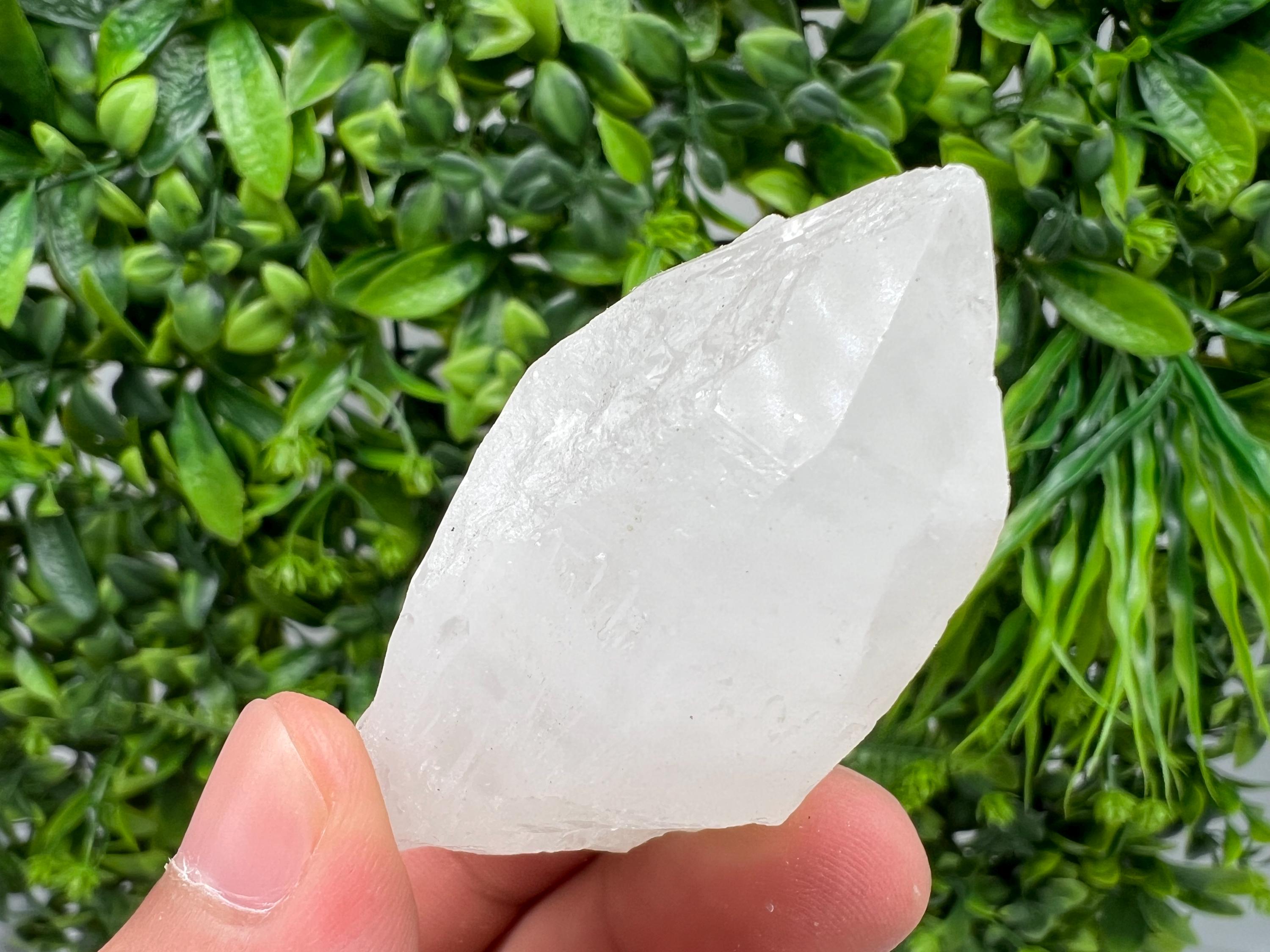 Transparent Quartz Crystal, Bulgaria Mineral Specimen, Home Decor Stone