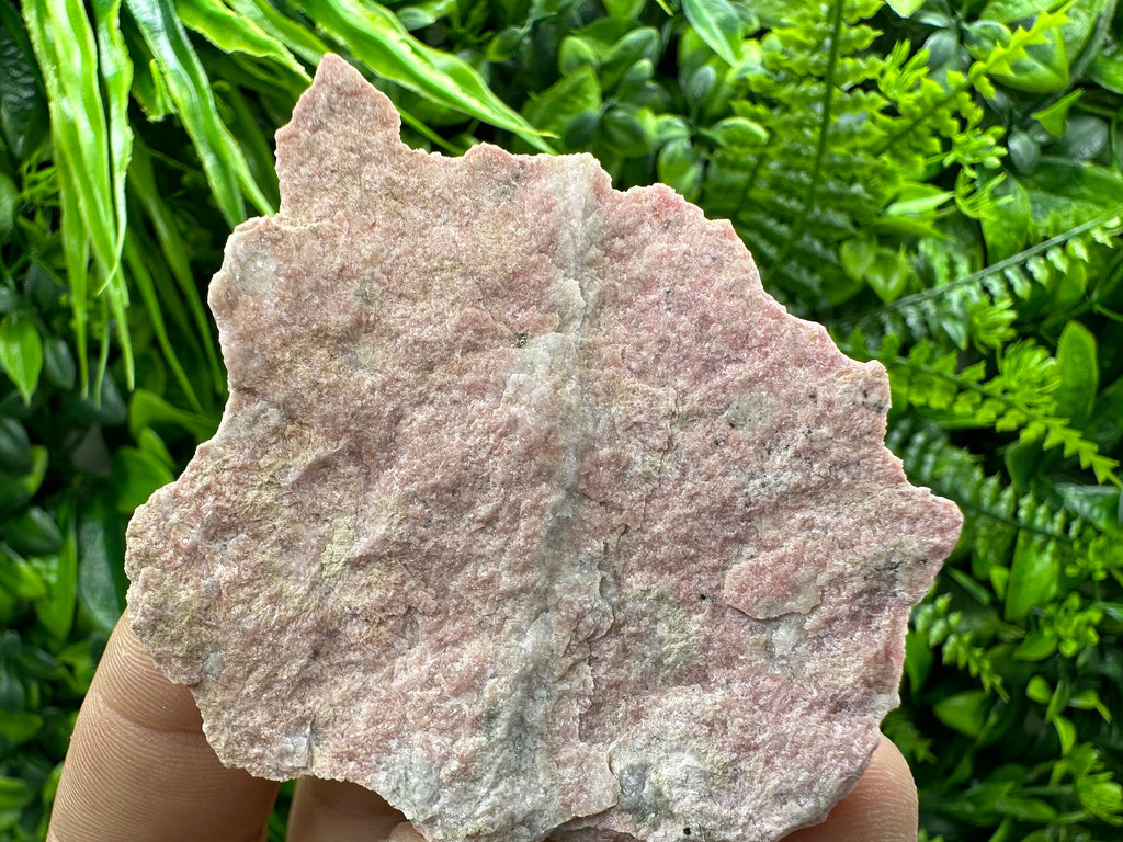 Pink Rhodonite Crystal: Starnica Mine, Bulgaria, Home Decor