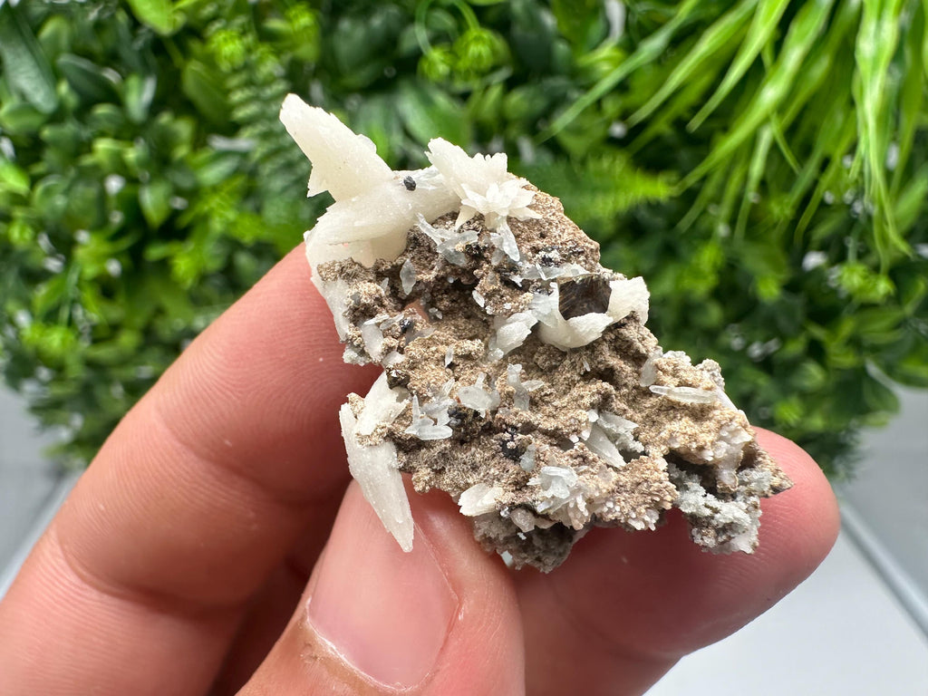 Rare Rainbow Pyrite Calcite Mineral Specimen, Madan Bulgaria