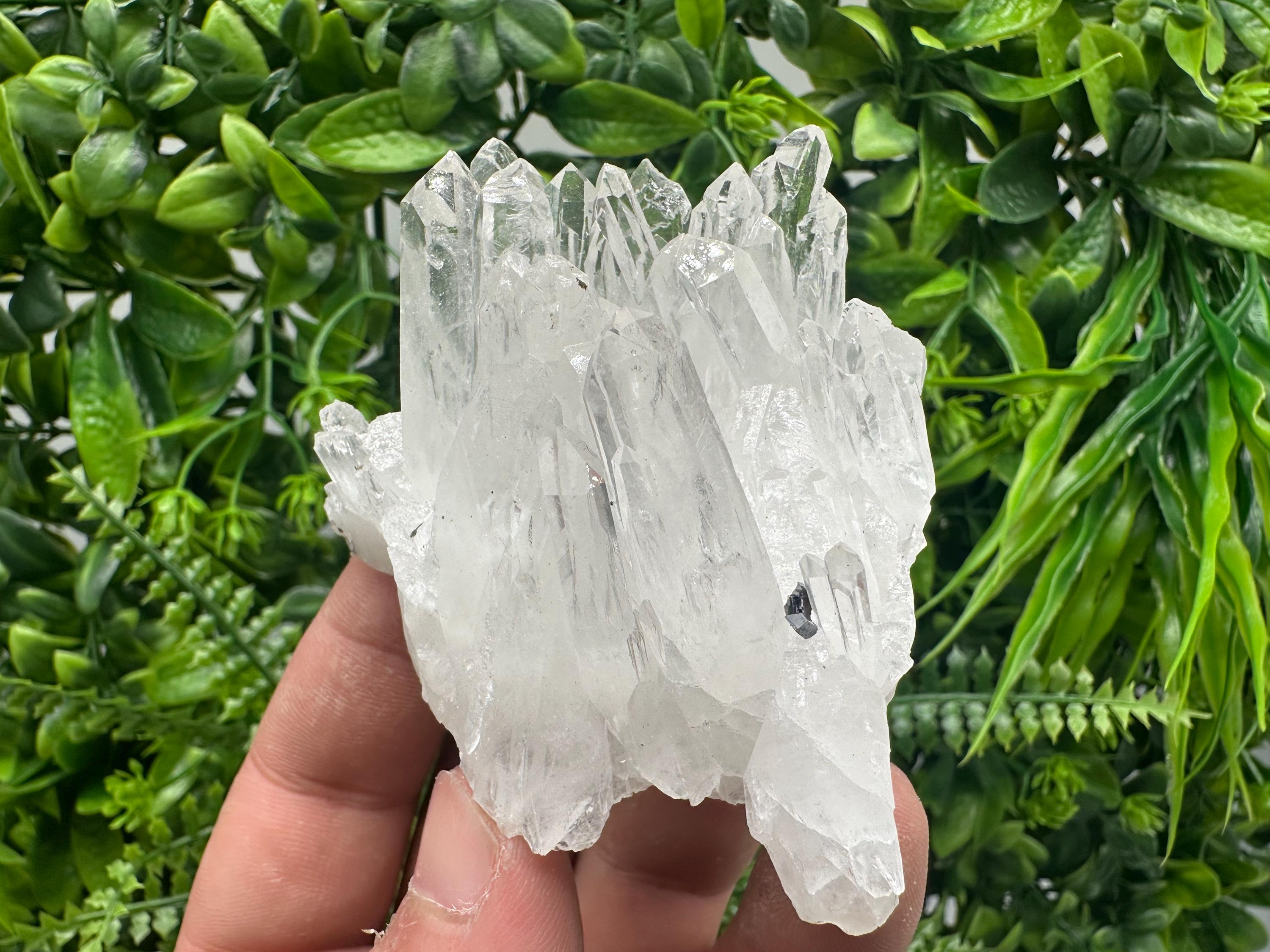 Transparent Quartz Cluster, Djurcovo Mine Bulgaria, Rare Crystal Specimen