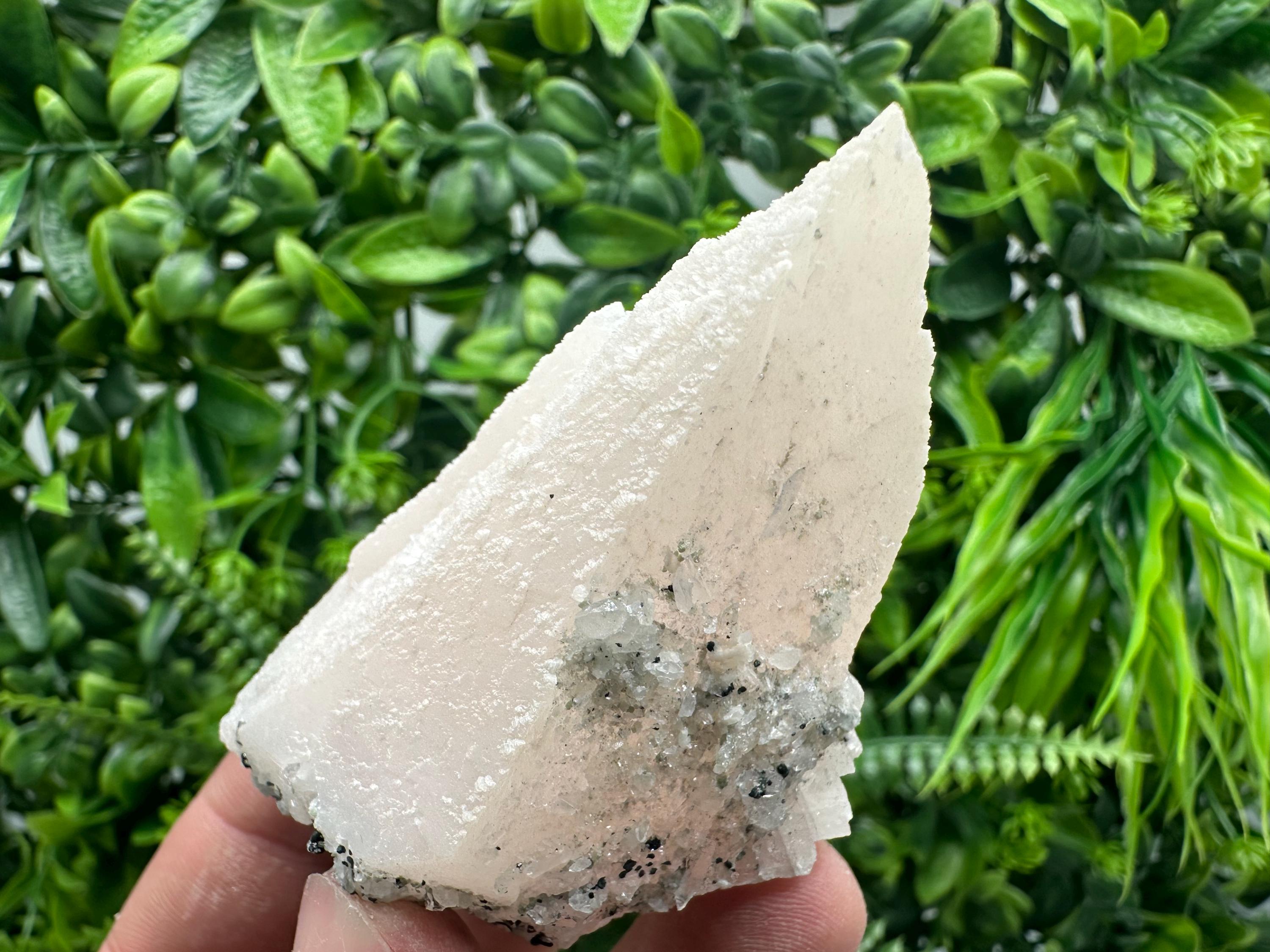 Rare Mangano Calcite Crystal: Borieva Mine, Madan Bulgaria