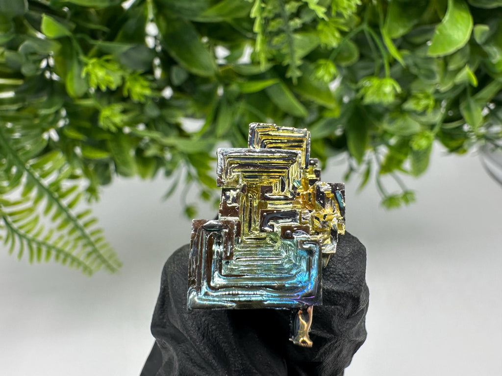 Rainbow Bismuth Crystal: Rare Gemstone Specimen,wholesale Bismuth