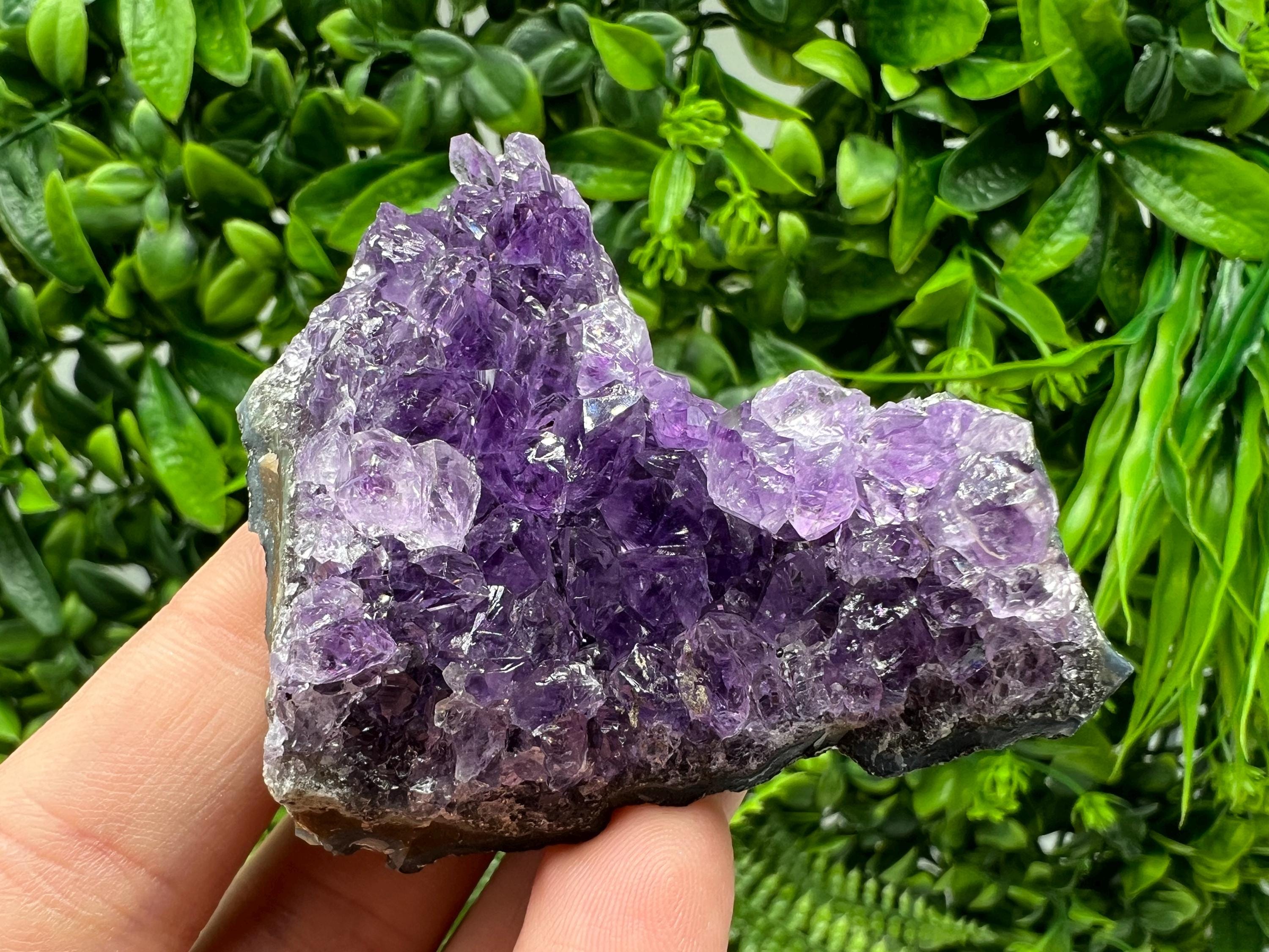 Uruguayan Purple Amethyst Crystal Cluster, Home Decor, Energy Crystal