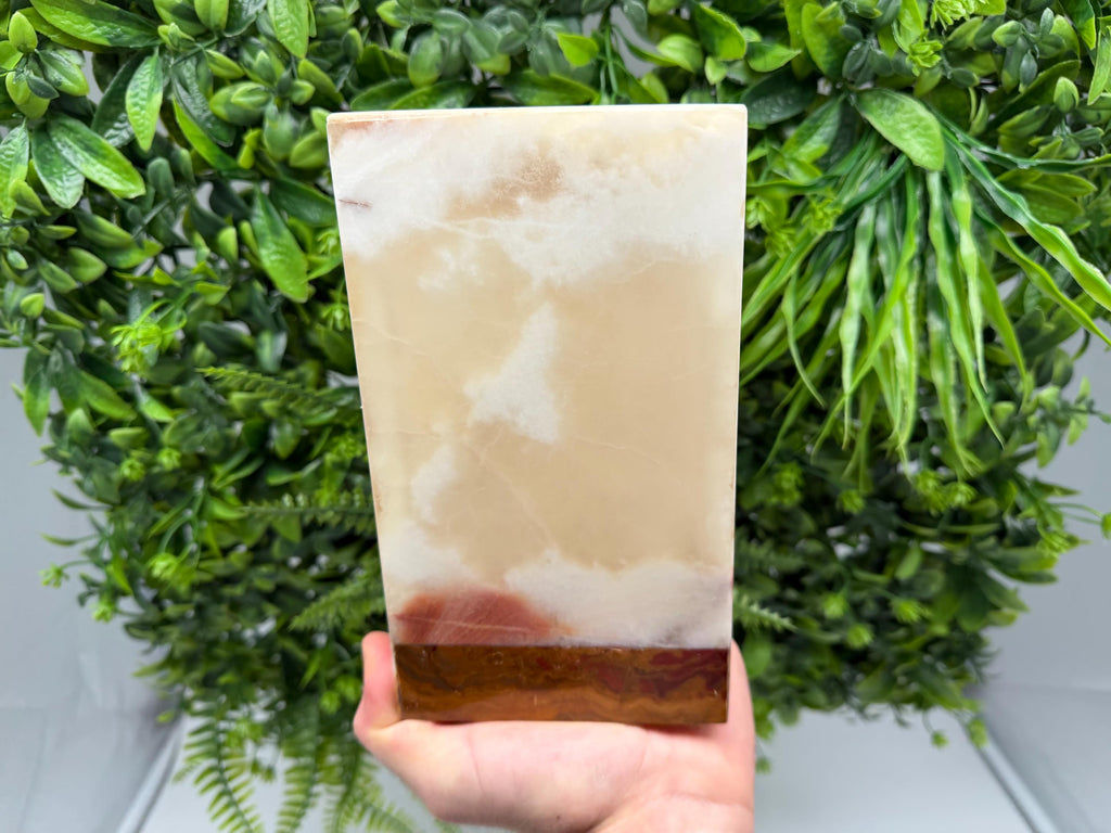 Handcrafted Onyx Stone Lamp – Natural Crystal Night Light