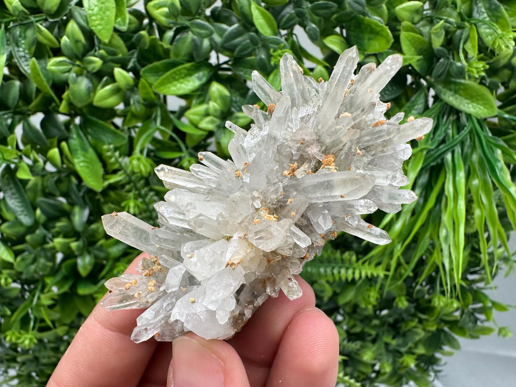 Stunning Quartz whit Sphalerite,Hematite,Iron oxide from 9th September mine,natural,collectible mineral specimen,home decor stone,gift,cryst