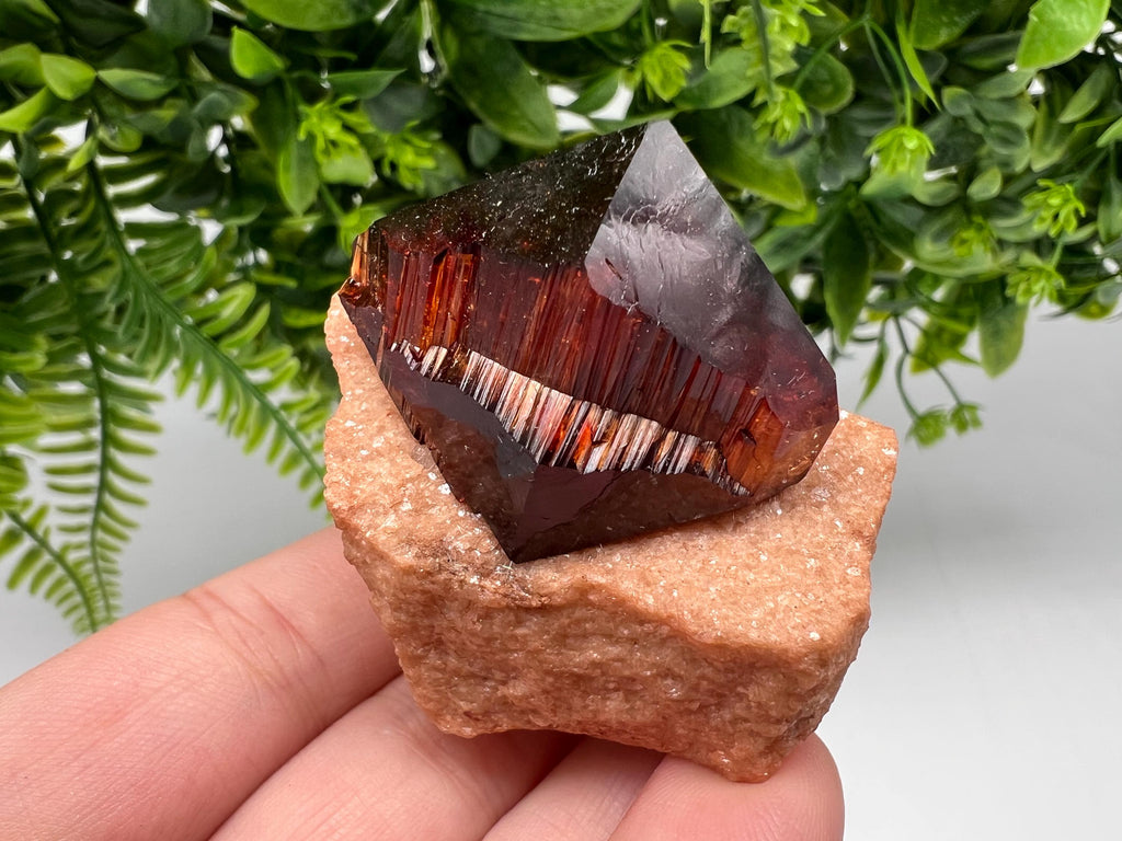 Orange-Brown Arcanite Mineral Specimen, Santa Ana Tin Mine