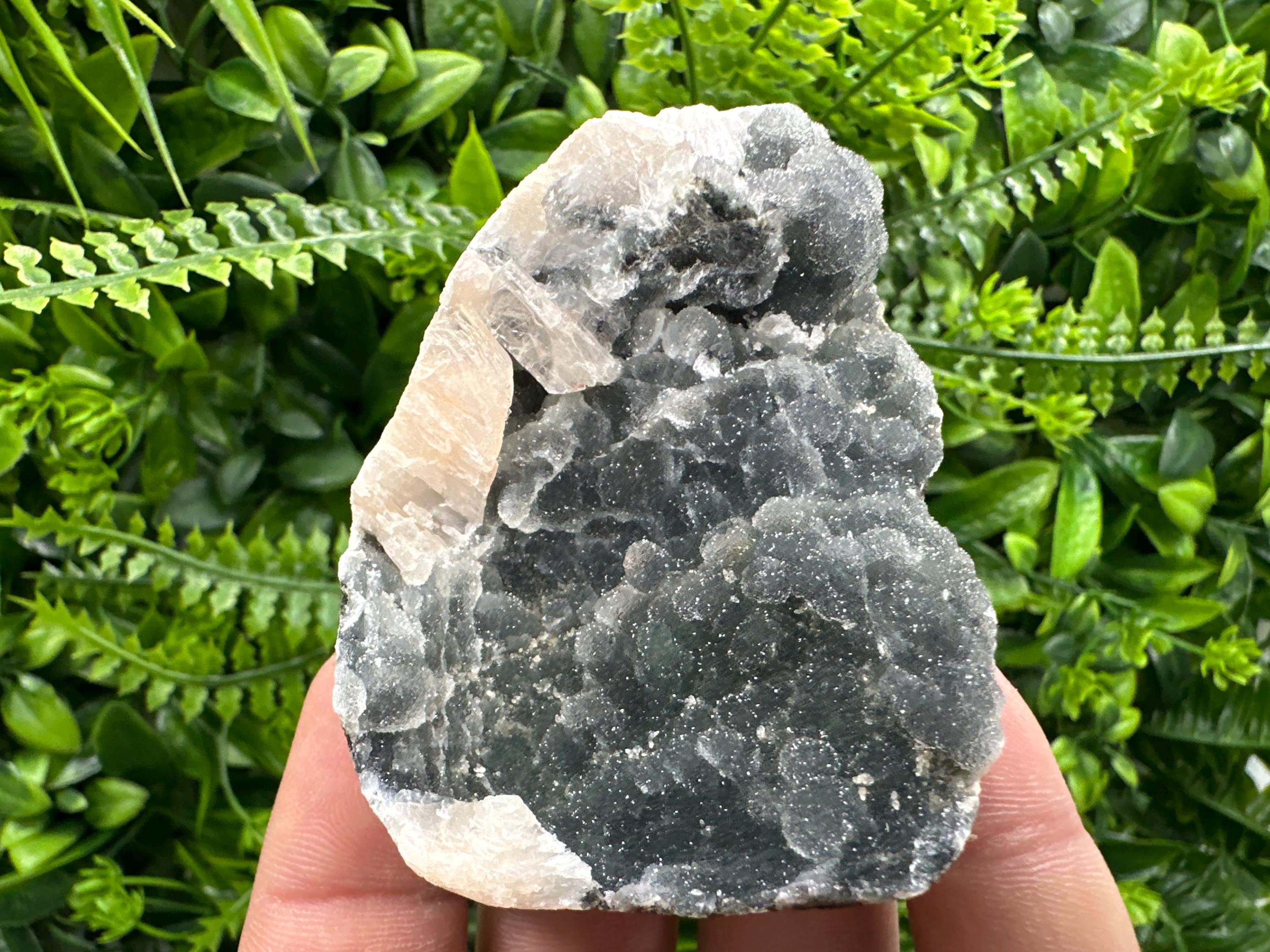 Chalcedony Specimen: Natural India Minerals, Crystal Home Decor (7/6/4cm)