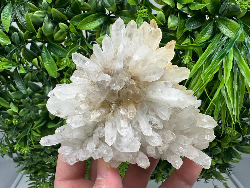 Quartz with Limonite Minerals: Crystal Home Decor Stone Collection