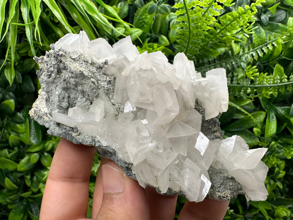 Borieva Mine Pyrite Calcite Cluster on Matrix: Bulgaria Home Decor Stone