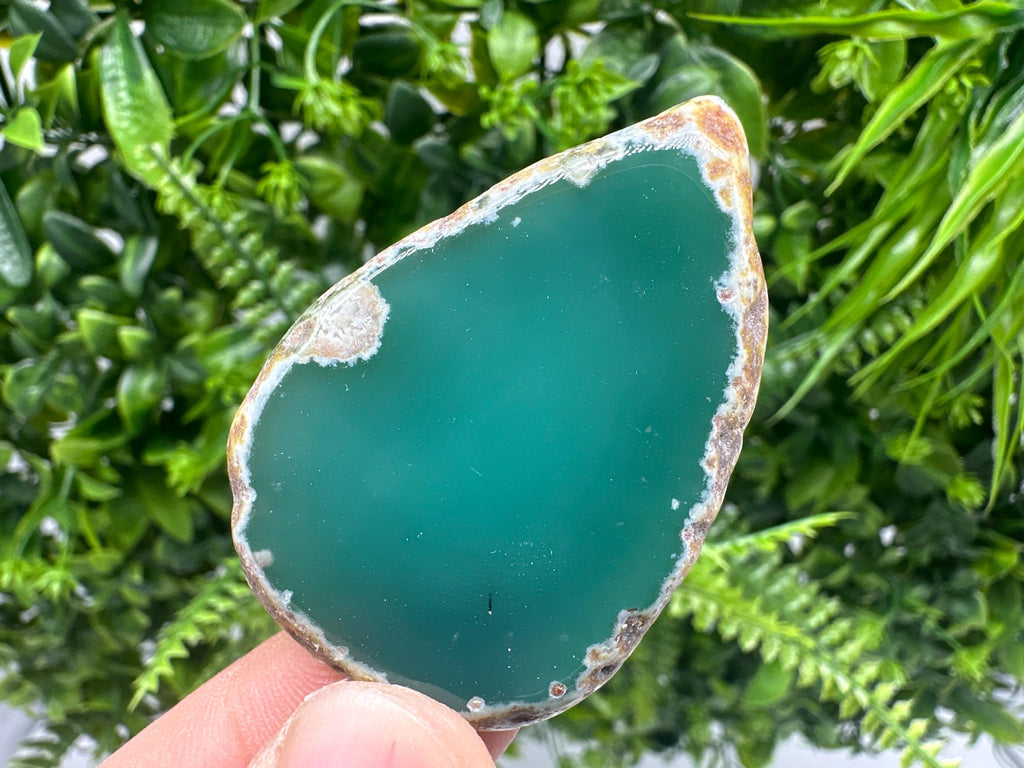 Agate Slice: Spiritual Healing Crystal Coaster Ornament