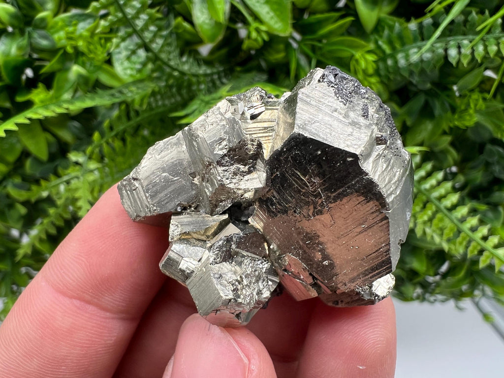 Pyrite on Sphalerite, Bulgaria Mineral Specimen