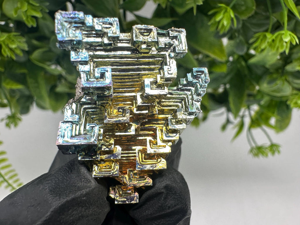 Rainbow Bismuth Crystal: Rare Gemstone Specimen,wholesale Bismuth