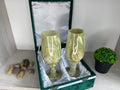Vintage Natural Onyx Goblet Set: Stone Barware, 20cm