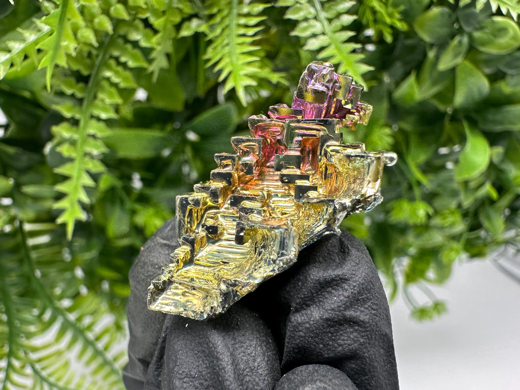 Rainbow Bismuth Crystal: Rare Gemstone Specimen,wholesale Bismuth