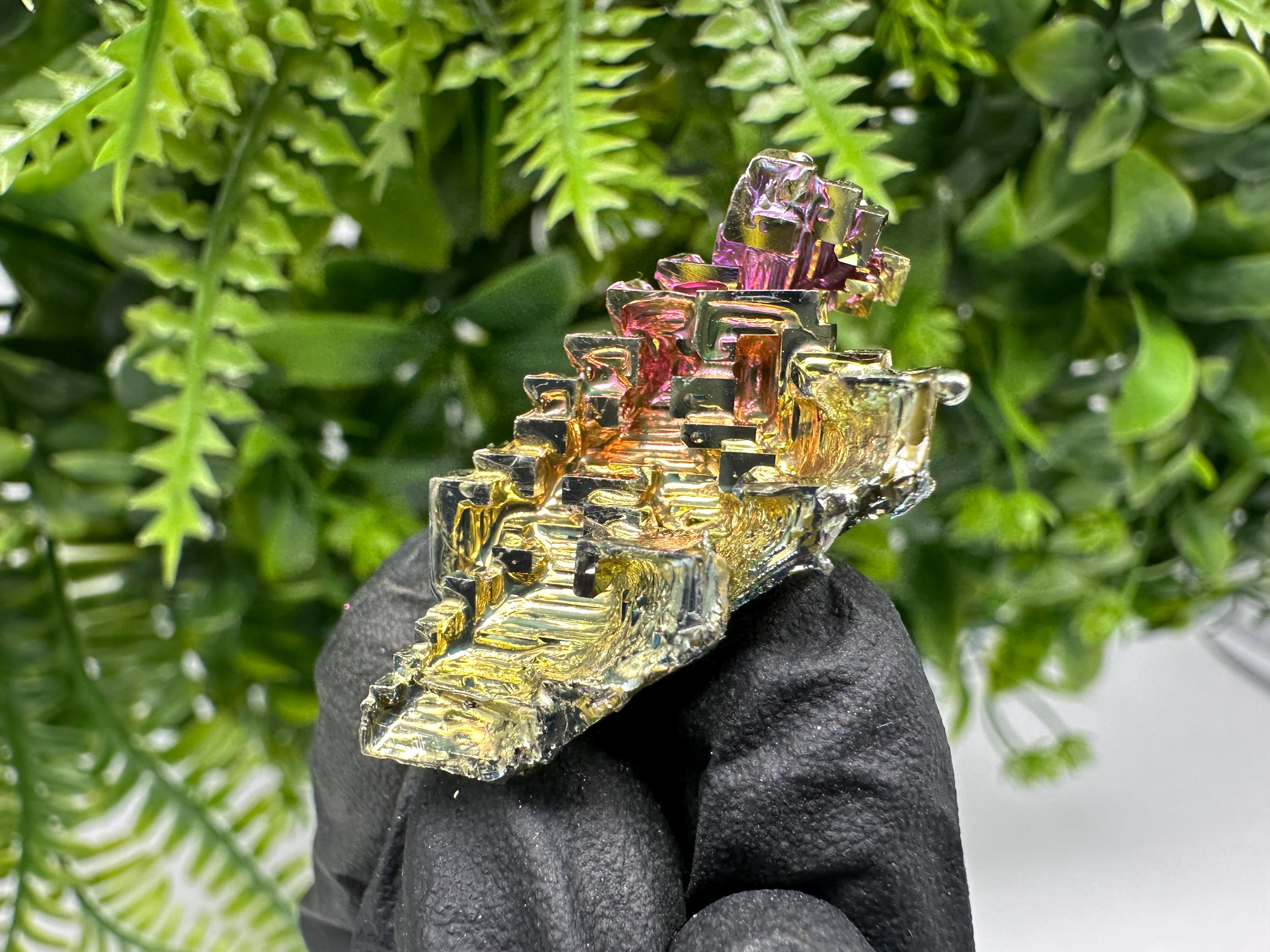 Rainbow Bismuth Crystal: Rare Gemstone Specimen,wholesale Bismuth