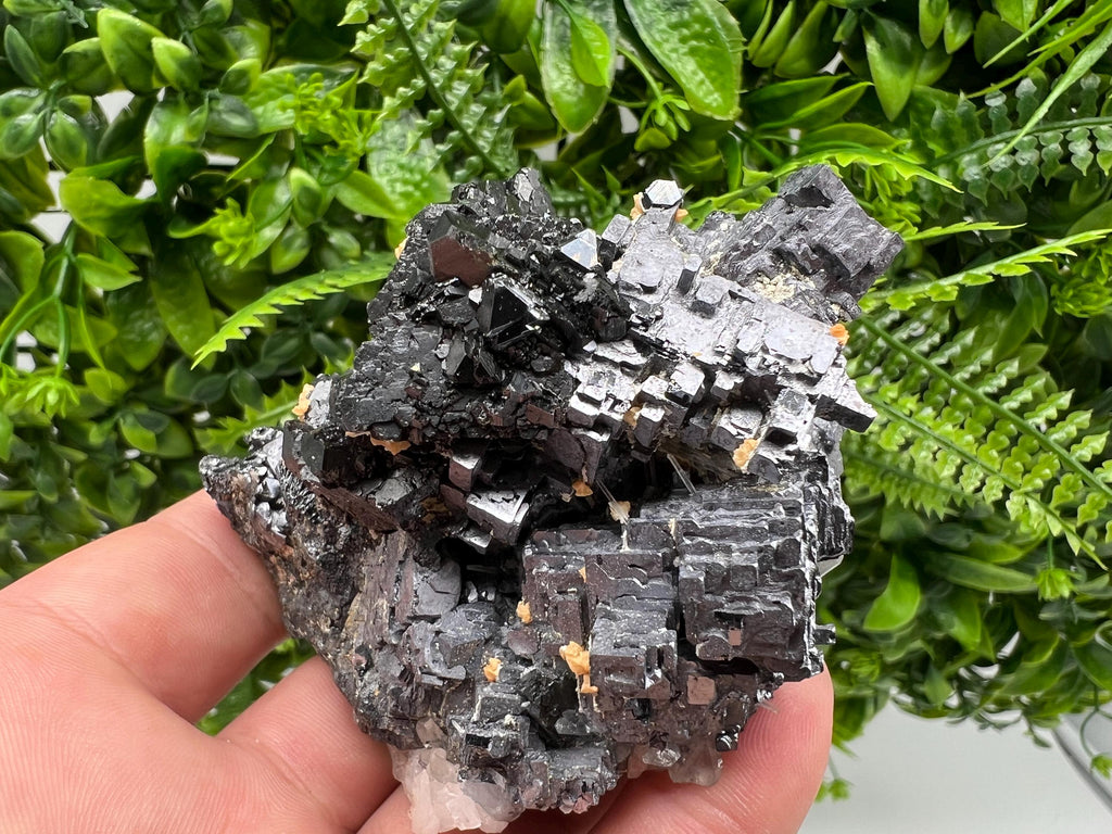 Collected Skeletal GALENA whit Sphalerite from Krushev dol mine,Madan,Bulgaria,natural,collectible mineral specimen home decor stone,gift