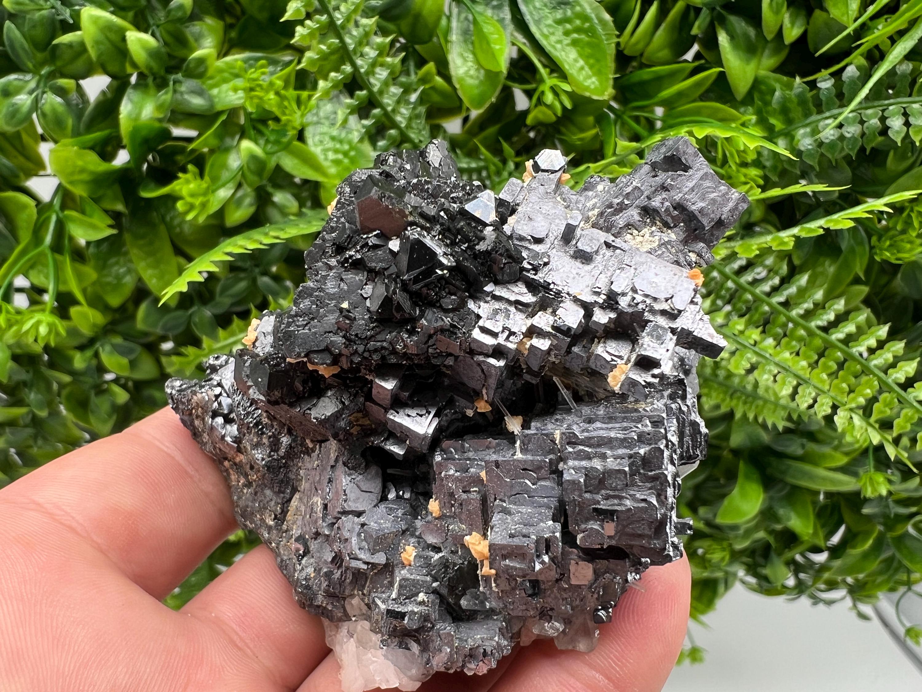 Collected Skeletal GALENA whit Sphalerite from Krushev dol mine,Madan,Bulgaria,natural,collectible mineral specimen home decor stone,gift