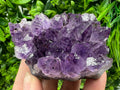 Uruguay Amethyst Crystal: Purple Quartz Home Decor, Energy Stone