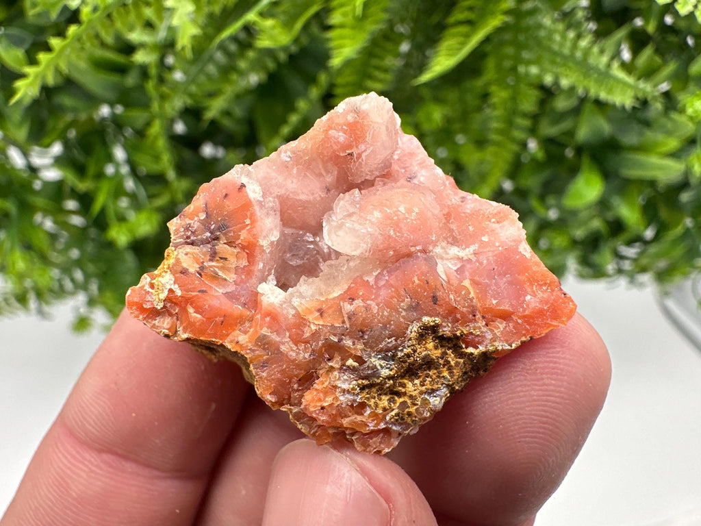 Moroccan Red Chalcedony Crystal, Mineral Specimen, Souvenir Gift