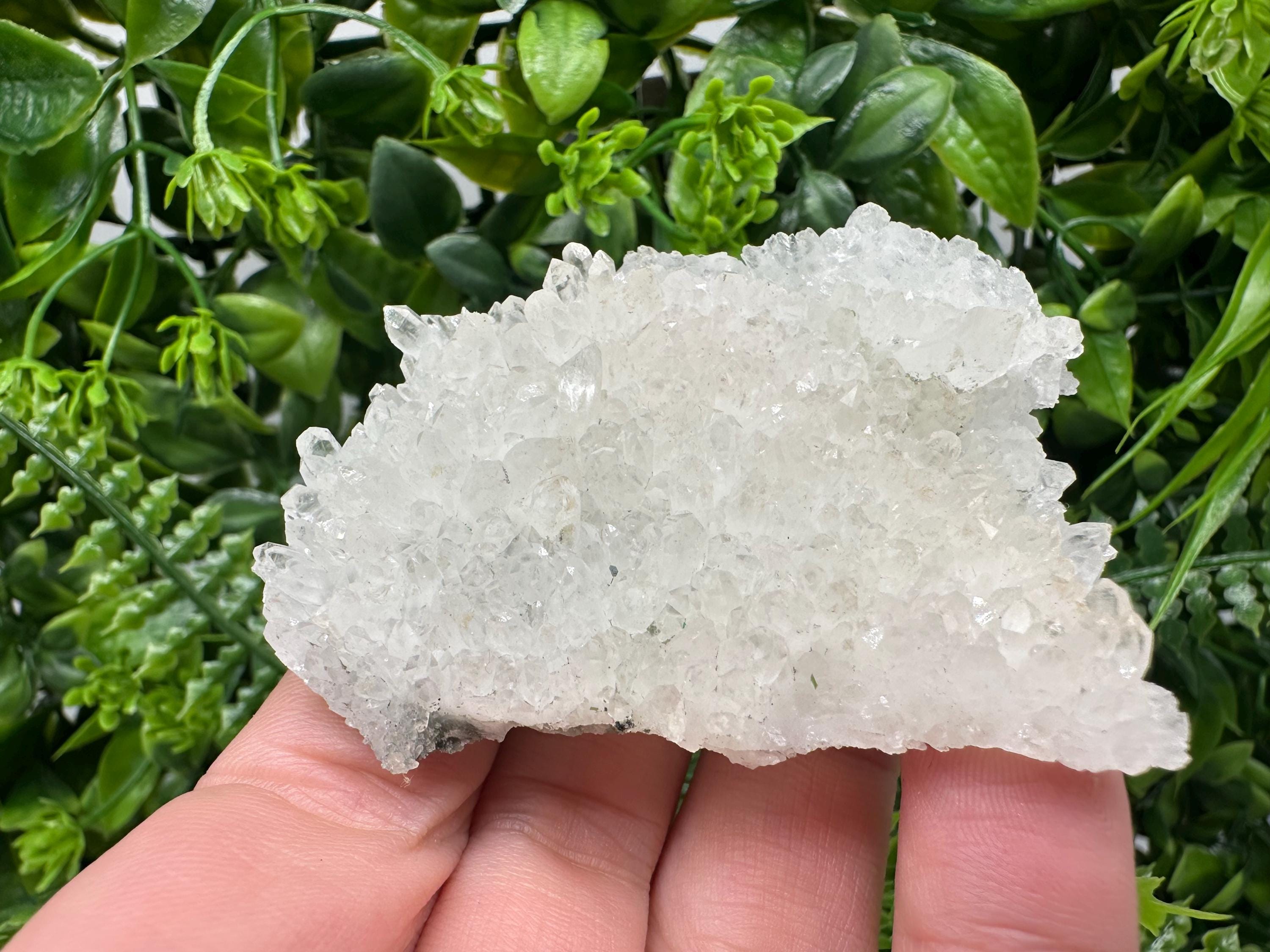 Transparent Quartz on Chlorite Matrix, Borieva Mine Mineral Specimen