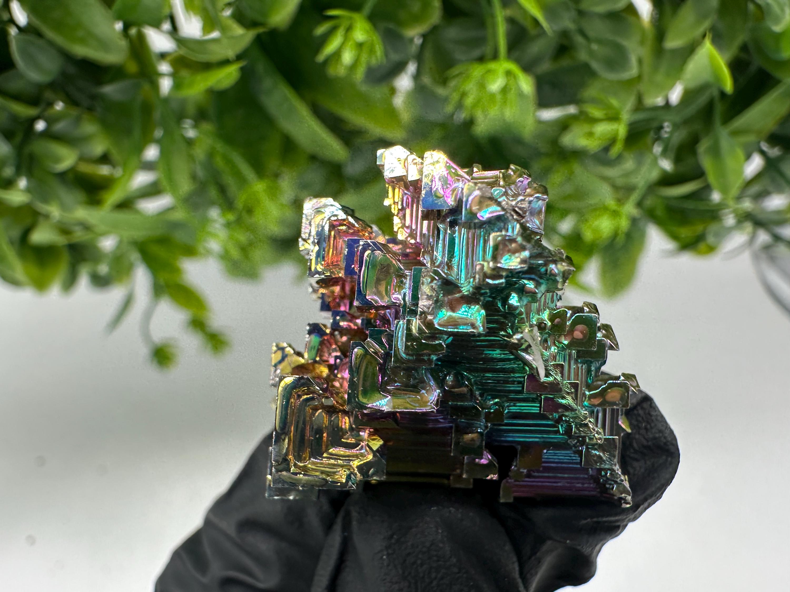 Rainbow Bismuth Crystal: Rare Gemstone Specimen,wholesale Bismuth