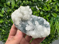 Apophyllite Stilbite on Chalcedony: Natural Mineral Specimen, India