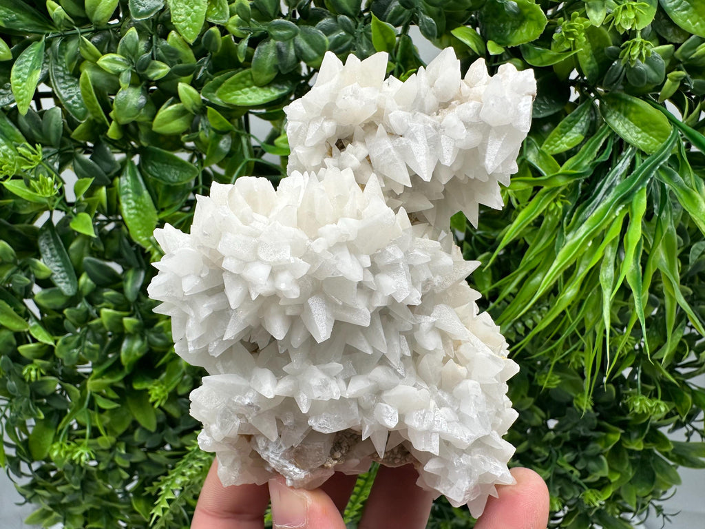 Calcite on Aragonite: Djurcovo Mine, Bulgaria Healing Crystal