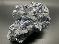 Galena Spinel Twinning with Quartz, Natural Mineral Specimen