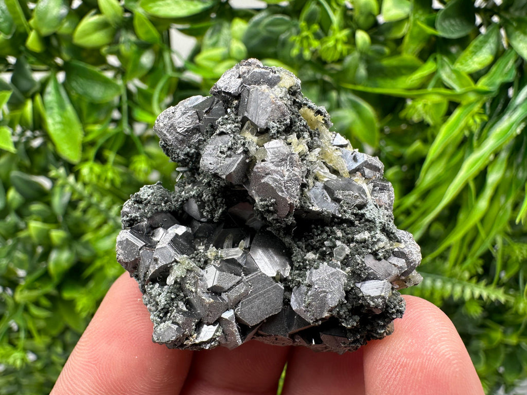 Aesthetic bigger Sphalerite whit Chlorite from Borieva mine Madan Bulgaria natural minerals souvenir crystal gift home decor stone rock