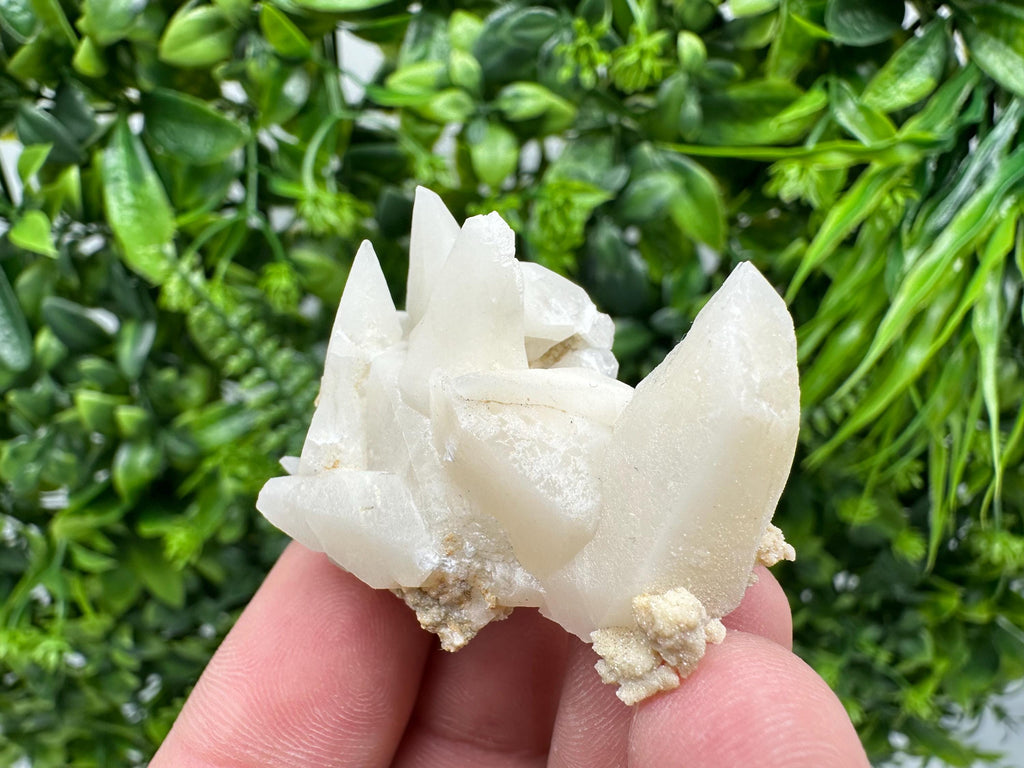 Calcite on Aragonite: Djurcovo Mine, Bulgaria Healing Crystal