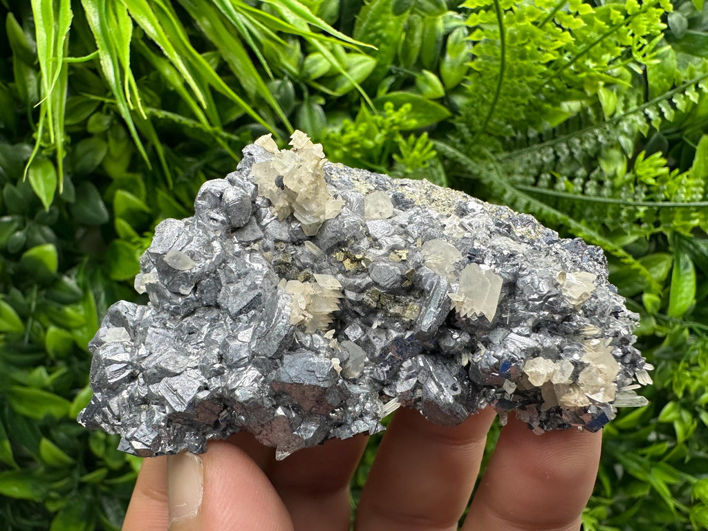 Galena Spinel with Quartz Calcite, Borieva Bulgaria Mineral Specimen