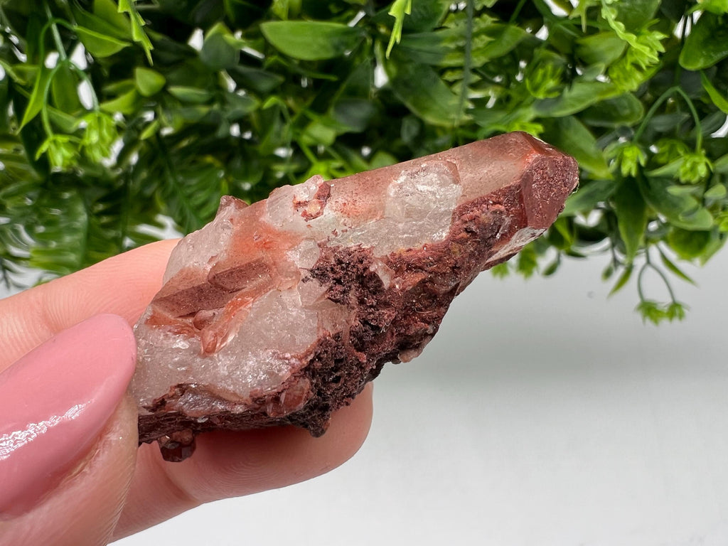 Stunning Red,Hematite Quartz,phantoms Red Quartz from Morocco,natural mineral specimen,collection crystal,collected Quartz,rare red Quartz