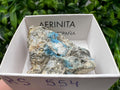 Rare Raw Aerinite Mineral Specimen: Collection Crystal from Lleida, Spain (4/3.5 CM)