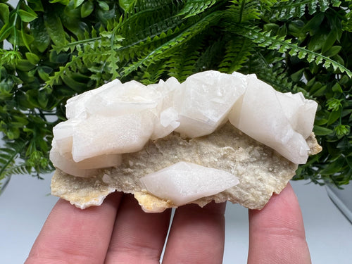 Calcite on Aragonite: Djurcovo Mine, Bulgaria Healing Crystal