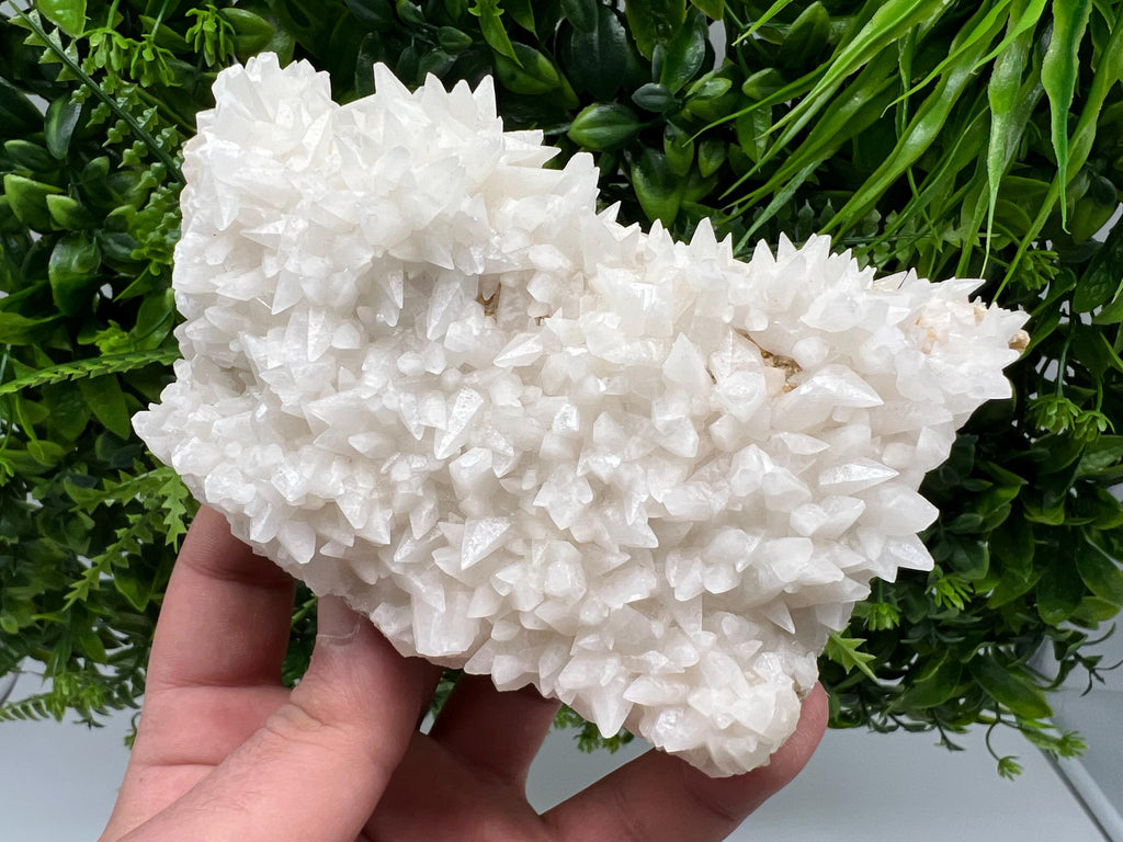 Calcite on Aragonite: Djurcovo Mine, Bulgaria Healing Crystal