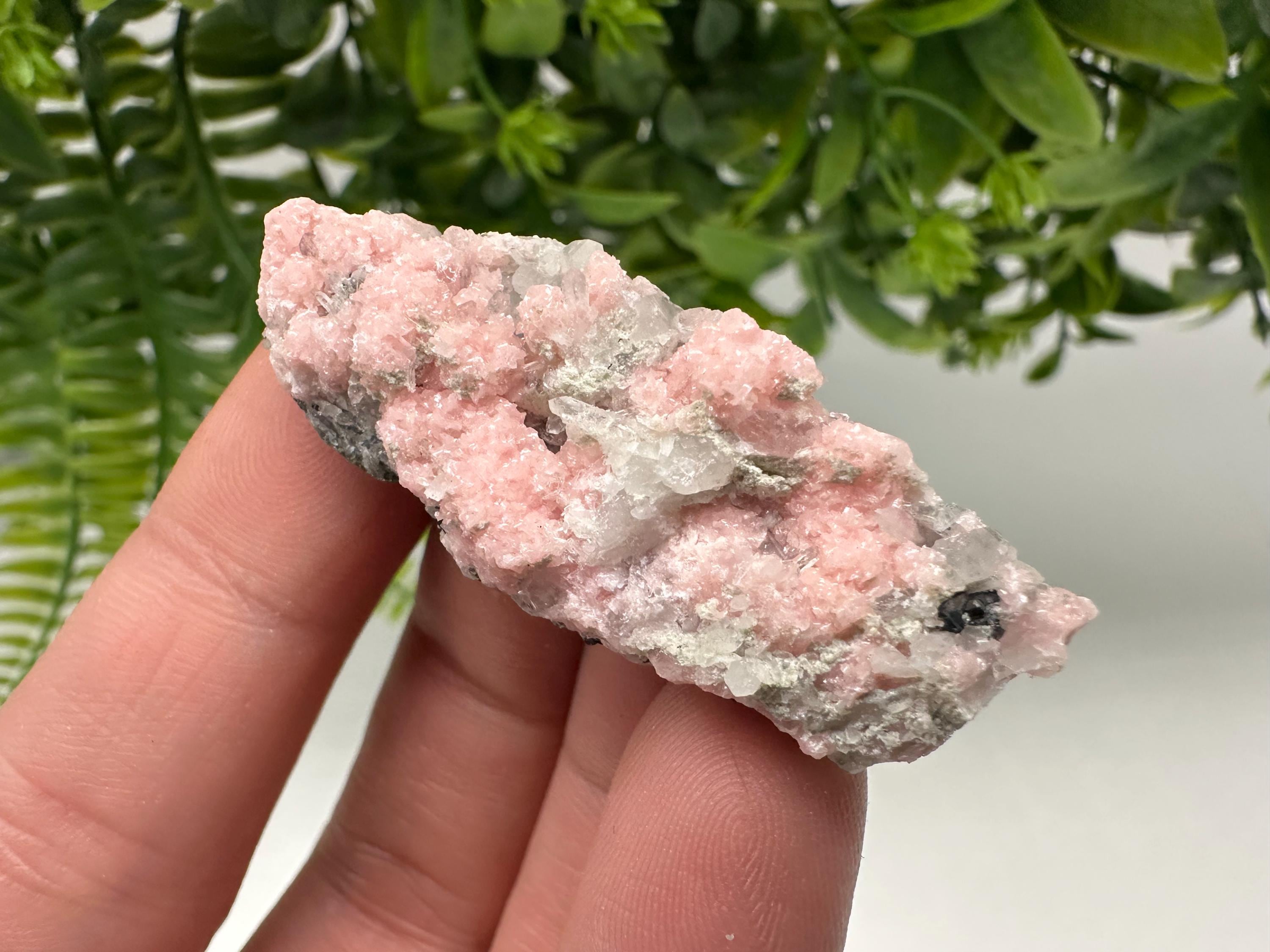 Pink Rhodochrosite Crystal: Starnica Mine, Bulgaria, Home Decor