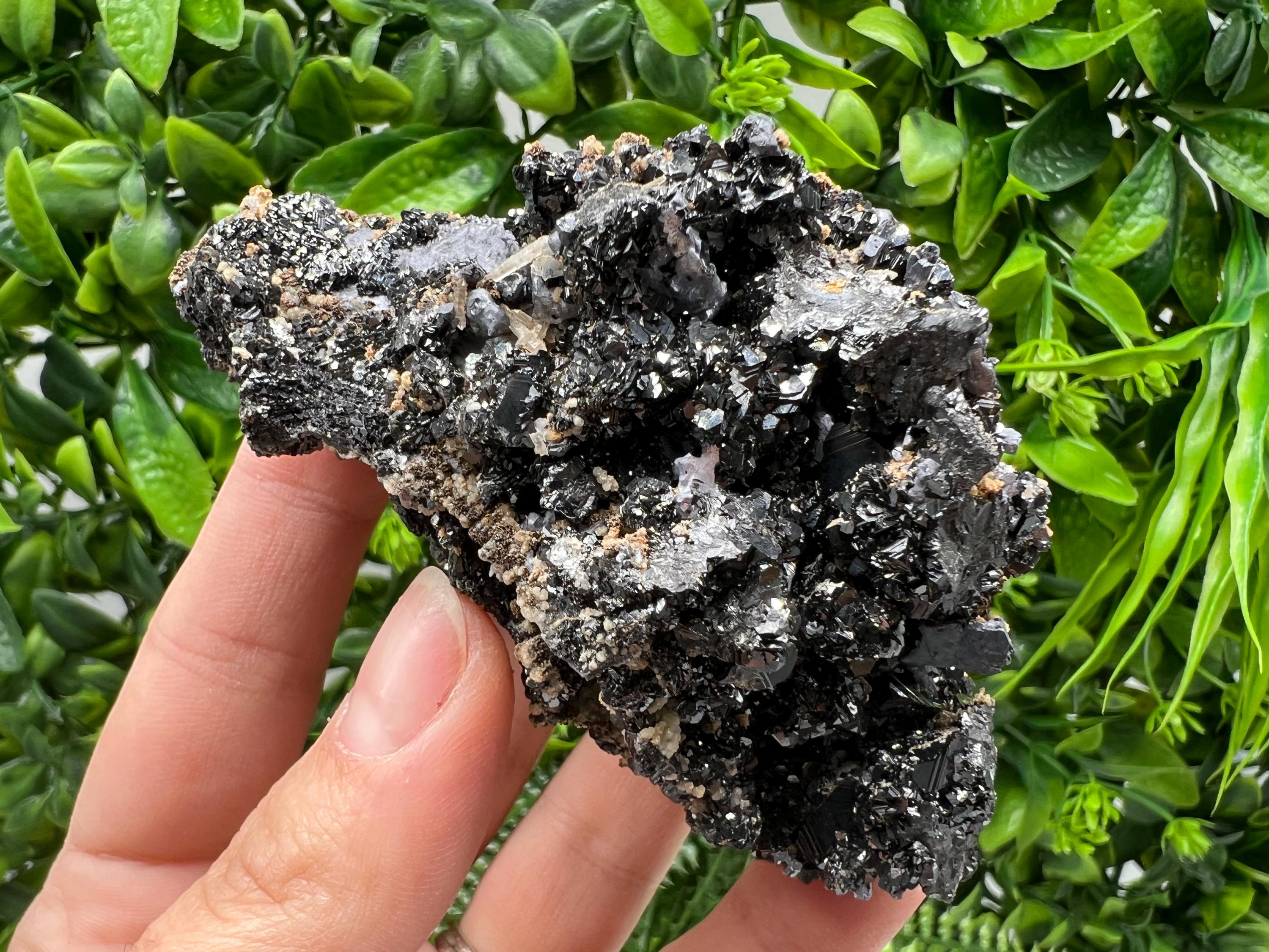 Wonderful Galena,Sphalerite,Siderite on Quartz from 9th September mine,Madan,Bulgaria,natural,collection mineral specimen,crystal,gift,decor