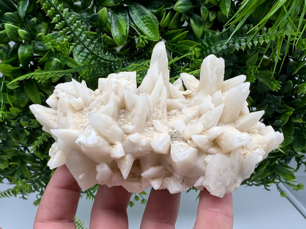 Calcite on Aragonite: Rare Healing Crystal from Bulgaria