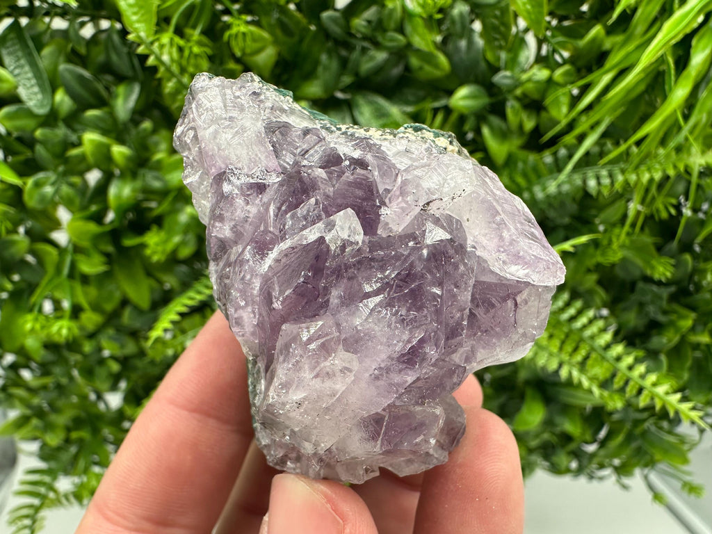 Brazilian Amethyst Crystal Cluster, Purple Quartz Specimen